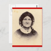 Die alte Frauenkarte Postkarte (Vorne/Hinten)