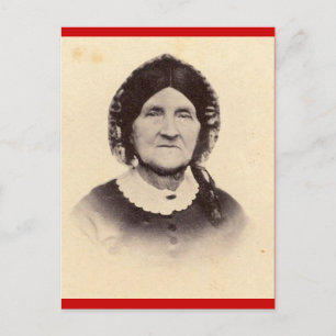 Die alte Frauenkarte Postkarte