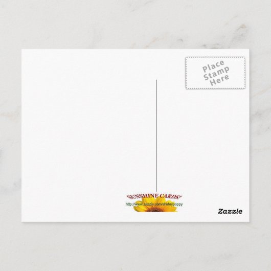 DIE ALTE GARAGE ~ Postkarte (Rückseite)