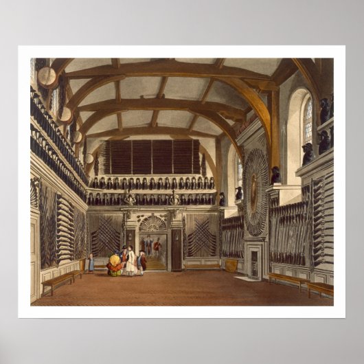 Die alte Garderobe, der Rundturm, Windsor Ca Poster (Vorne)