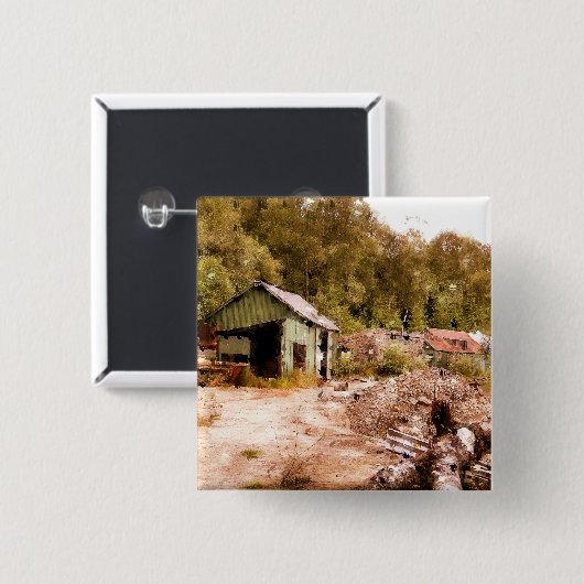 DIE ALTE GOLD MINE BUTTON (Vorne & Hinten)