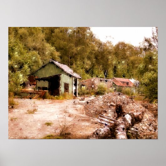 DIE ALTE GOLD MINE POSTER (Vorne)
