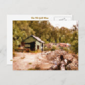 DIE ALTE GOLD MINE POSTKARTE (Vorne/Hinten)
