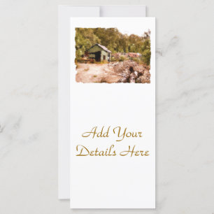DIE ALTE GOLD MINE RACK CARD