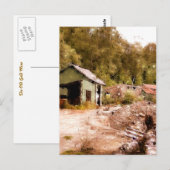 DIE ALTE GOLDMINE POSTKARTE (Vorne/Hinten)