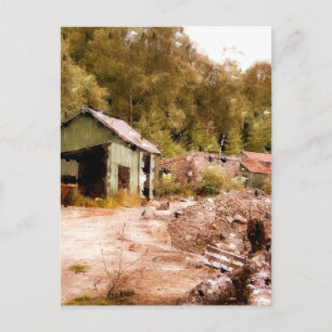 DIE ALTE GOLDMINE POSTKARTE