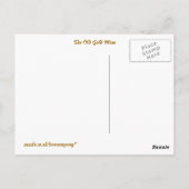 DIE ALTE GOLDMINE POSTKARTE (Rückseite)