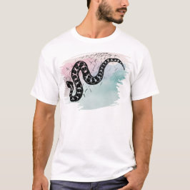 Die alte Haut Massasauga Schlange schütteln mehrfa T-Shirt