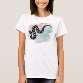 Die alte Haut Massasauga Schlange schütteln mehrfa T-Shirt