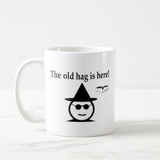 Die alte Hexe Kaffeetasse (Links)
