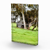 Die alte Holzhütte Fotoblock (Rechts)