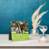 Die alte Holzhütte Fotoplatte (InSitu)