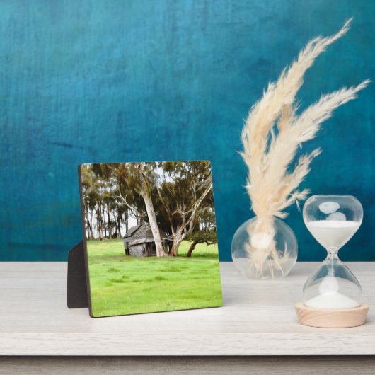 Die alte Holzhütte Fotoplatte (InSitu)