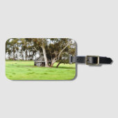 Die alte Holzhütte Gepäckanhänger (Vorderseite (Horizontal))