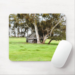 Die alte Holzhütte Mousepad