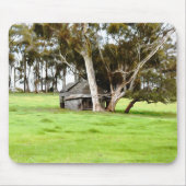 Die alte Holzhütte Mousepad (Vorne)