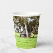 Die alte Holzhütte Pappbecher (Vorderseite)