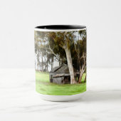 Die alte Holzhütte Tasse (Zentrum)