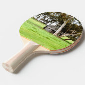 Die alte Holzhütte Tischtennis Schläger (Vorderseite)