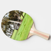 Die alte Holzhütte Tischtennis Schläger (Seitenansicht)