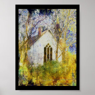 Die alte Kirche Poster