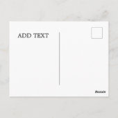 Die alte Landkarte der vereinten Staaten Postkarte (Rückseite)