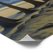 Die alte Landstraße Poster (Ecke)