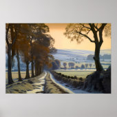 Die alte Landstraße Poster (Vorne)