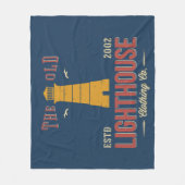 Die alte Leuchtturm-Kleidung Co. Fleecedecke (Vorderseite)