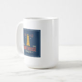 Die alte Leuchtturm-Kleidung Co. Kaffeetasse (Vorderseite Links)