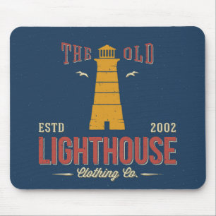Die alte Leuchtturm-Kleidung Co. Mousepad
