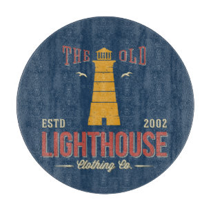 Die alte Leuchtturm-Kleidung Co. Schneidebrett