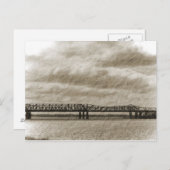 Die alte Memphis-Bridge-Postkarte Postkarte (Vorne/Hinten)