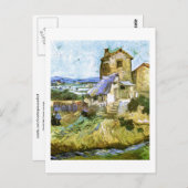 Die alte Mill Van Gogh Fine Art Postkarte (Vorne/Hinten)