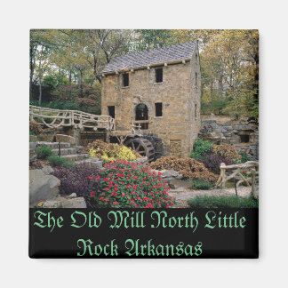 Die alte Mühle North Little Rock Arkansas Magnet