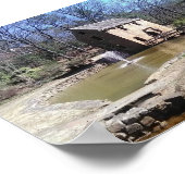 Die alte Mühle Nr. 1 Poster (Ecke)