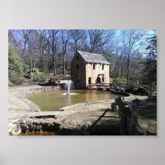 Die alte Mühle Nr. 1 Poster (Vorne)