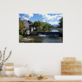 Die alte Mühle Poster (Küche)