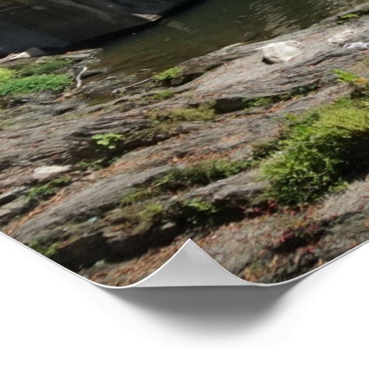 Die alte Mühle Poster (Ecke)