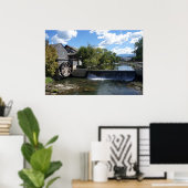 Die alte Mühle Poster (Heimbüro)