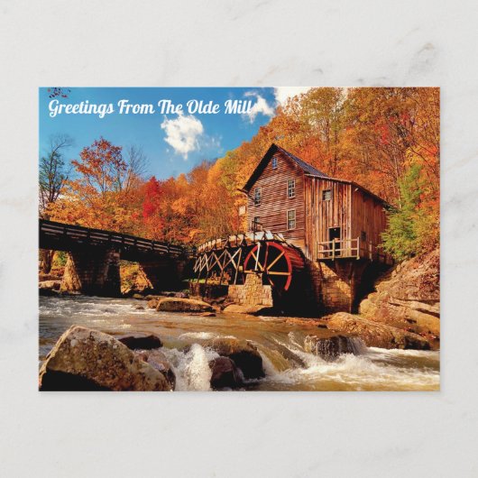 Die alte Mühle Postkarte (Vorderseite)