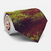 Die alte Mühle von Albert Bierstadt Krawatte (Gerollt)