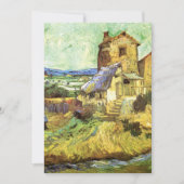 Die alte Mühle von Vincent van Gogh (Vorderseite)