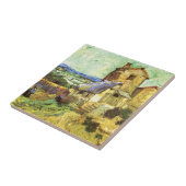 Die alte Mühle von Vincent van Gogh Fliese (Seite)