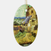 Die alte Mühle von Vincent van Gogh Keramik Ornament (Rechts)