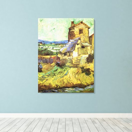 Die alte Mühle von Vincent van Gogh Leinwanddruck (Insitu (Holzboden))