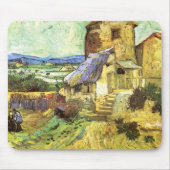 Die alte Mühle von Vincent van Gogh Mousepad (Vorne)