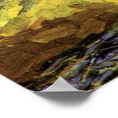 Die alte Mühle von Vincent van Gogh Poster (Ecke)