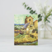 Die alte Mühle von Vincent van Gogh Postkarte (Stehend Vorderseite)