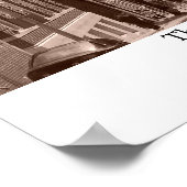 Die alte Nordkirche in Boston, Massachusetts Poster (Ecke)